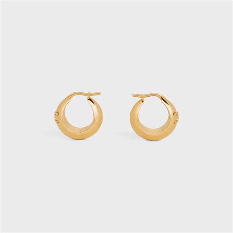 celine cat earring|authentic celine earrings.